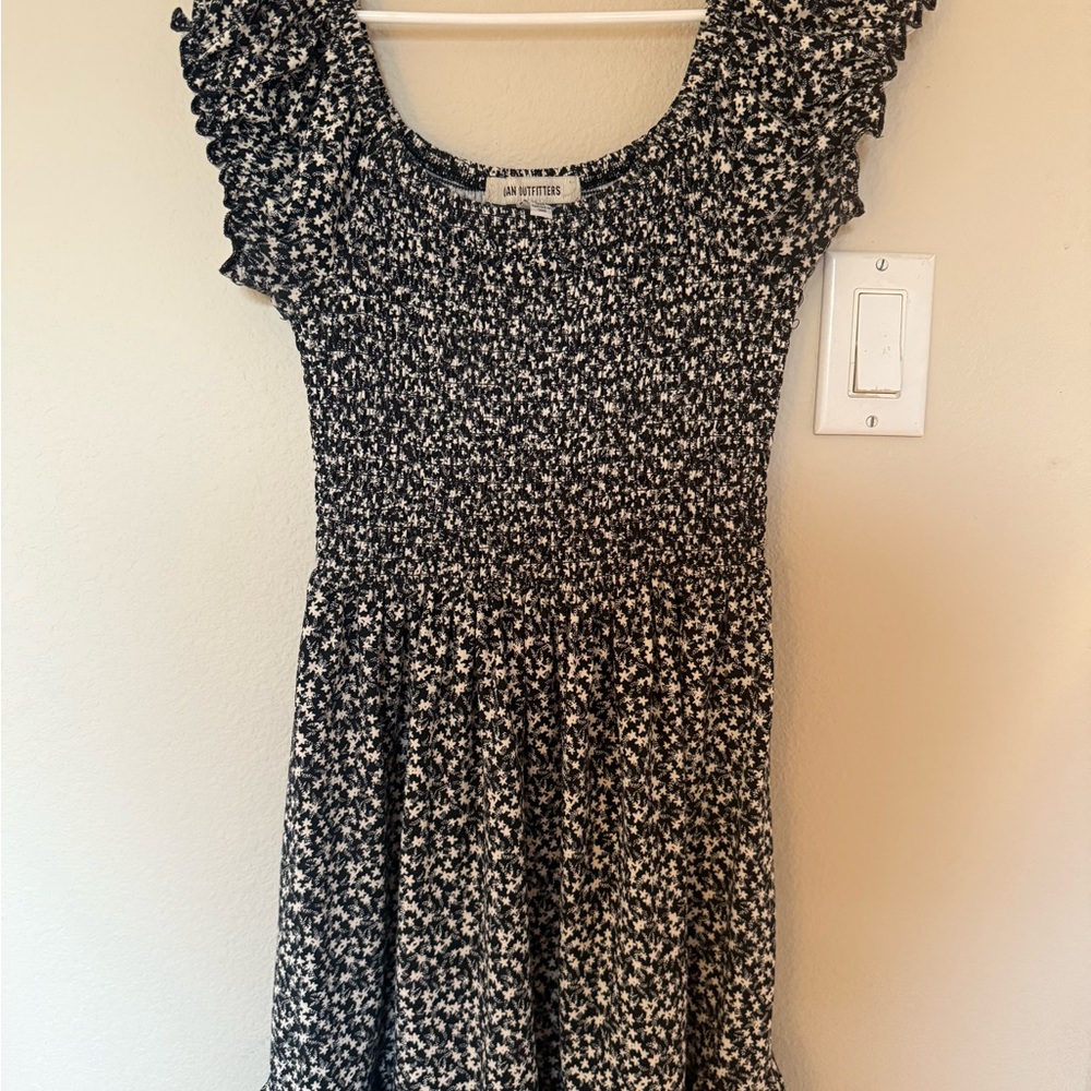 Urban Outfitters Black and White Floral dress